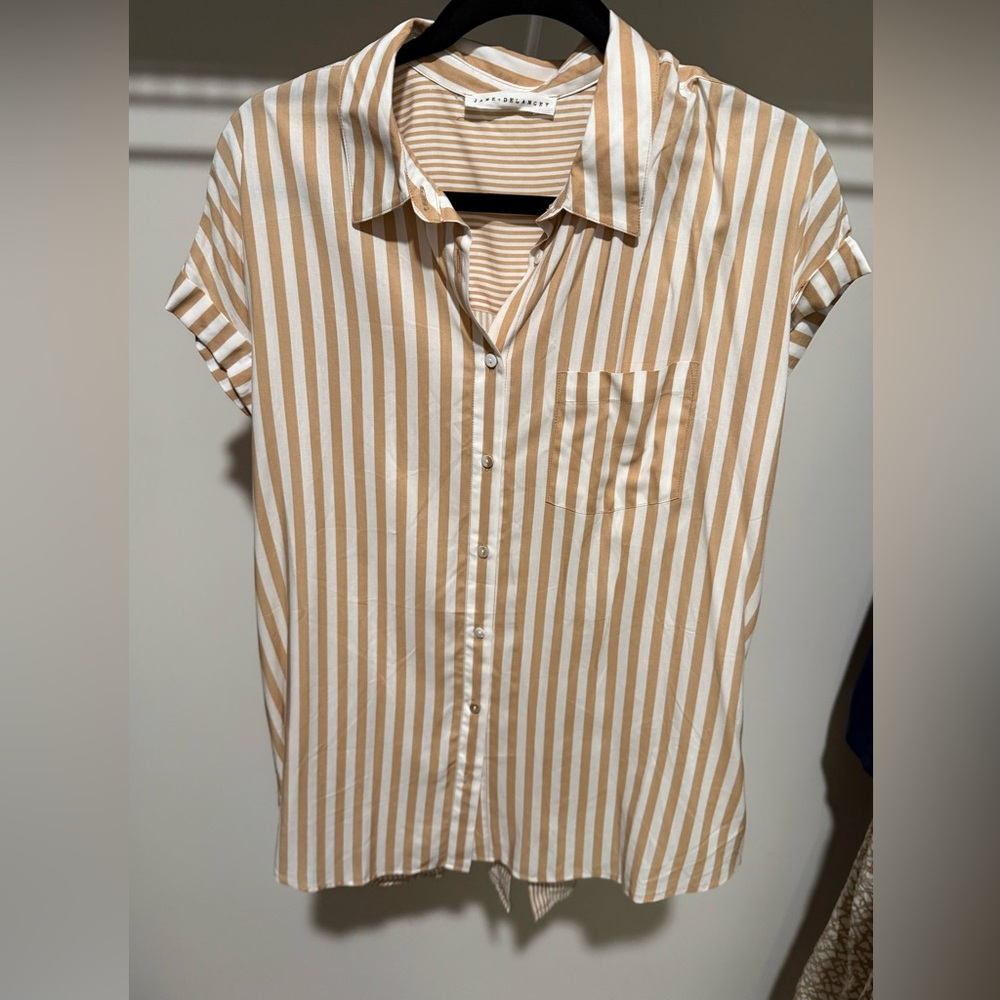 Jane + Delancey Striped Blouse